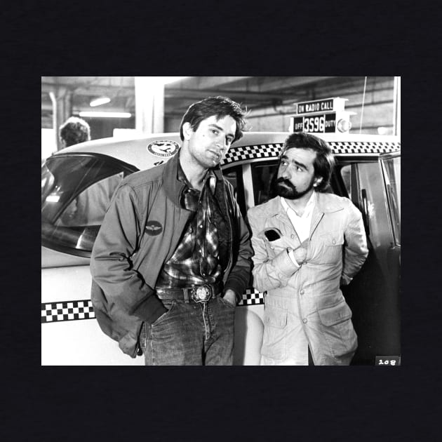 Taxi Driver - Robert De Niro and Martin Scorsese by Paskwaleeno